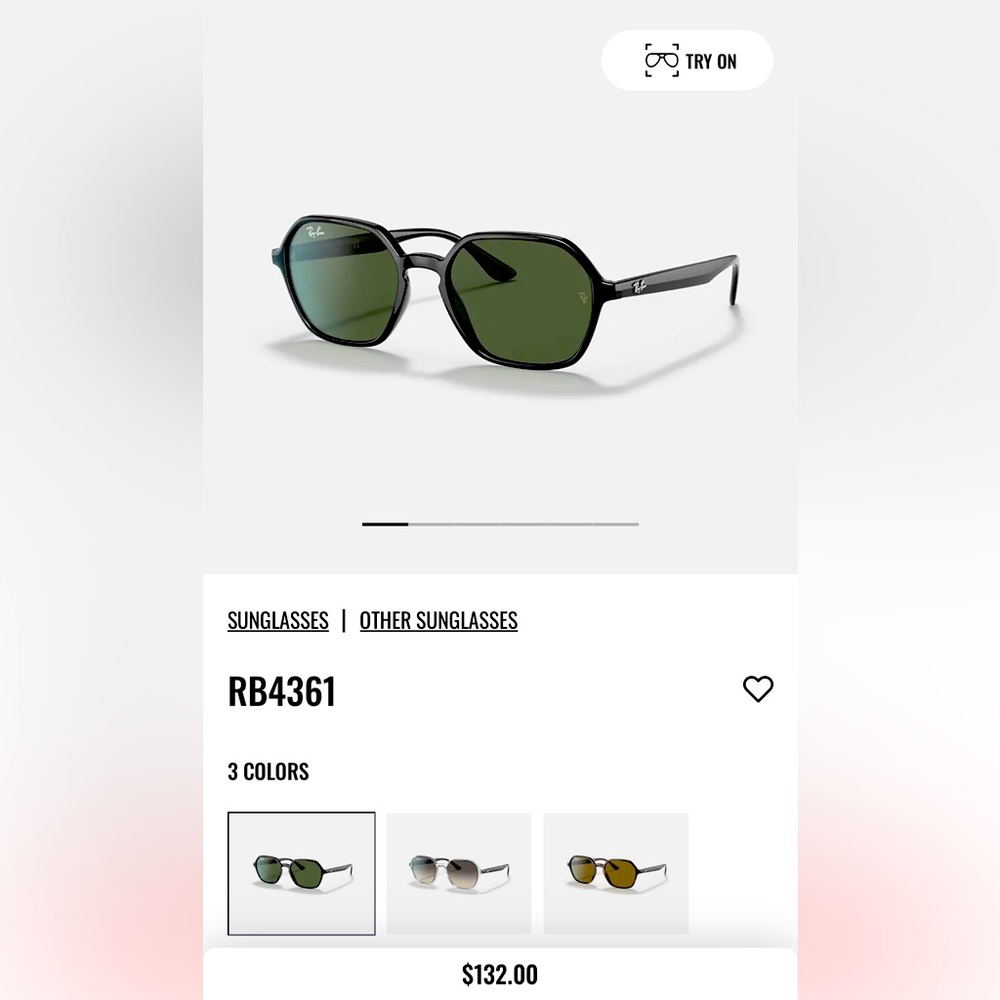 Polished Black Ray Bans RB4361